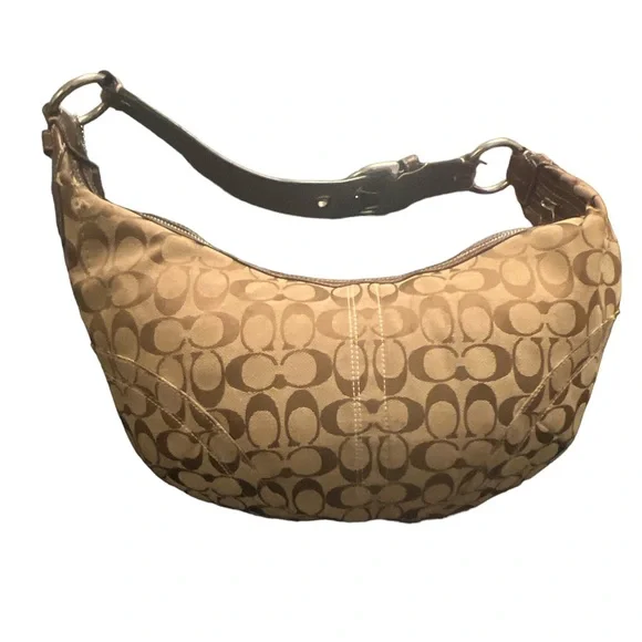 Coach bagCoach beige /brownAuthentique signature canvas leather Hobo